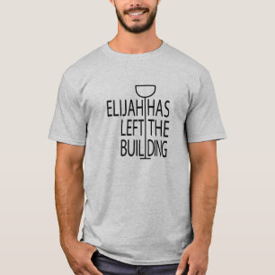 Hommes de Pessah Bâtiment Funny Funny T-Shirt Elij