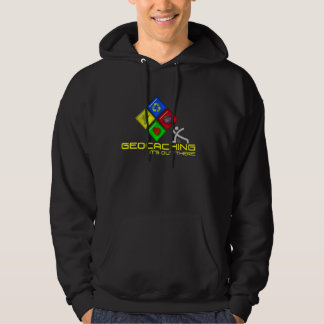 Hommes de sweat - shirt à capuche de Geocaching