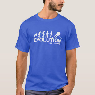 Hommes drôles de T-shirt d'évolution de singe de