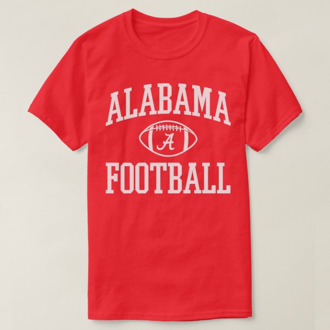 Hommes Fanatics Crimson Alabama TShirt (Design devant)