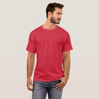 Hommes Festival T-shirt rouge / Personnaliser