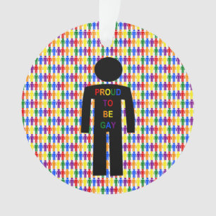 Hommes gays LGBTQ Silhouette et arc-en-ciel