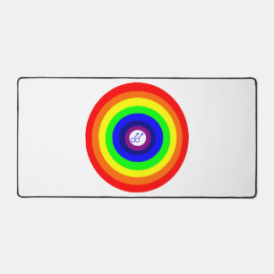 Hommes gays ronds Arc-en-ciel