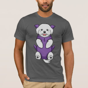 Hommes maltais de T-shirt de transporteur de béb