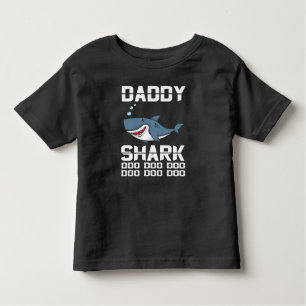 Hommes Papa Shark T-Shirt Doo Doo La Famille Shark
