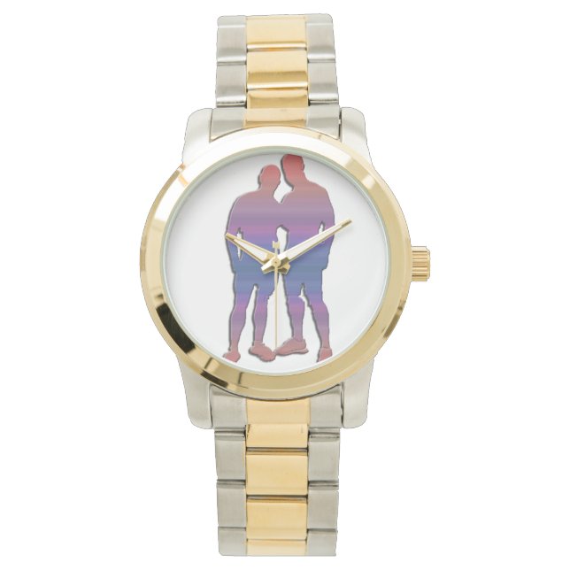 Hommes posant Montre (devant)