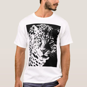 Hommes TShirts Modèle Pop Art Animal Leopard