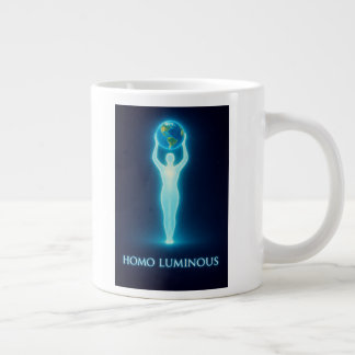 Homo Luminous La Tasse Matinale Lumineuse Géante