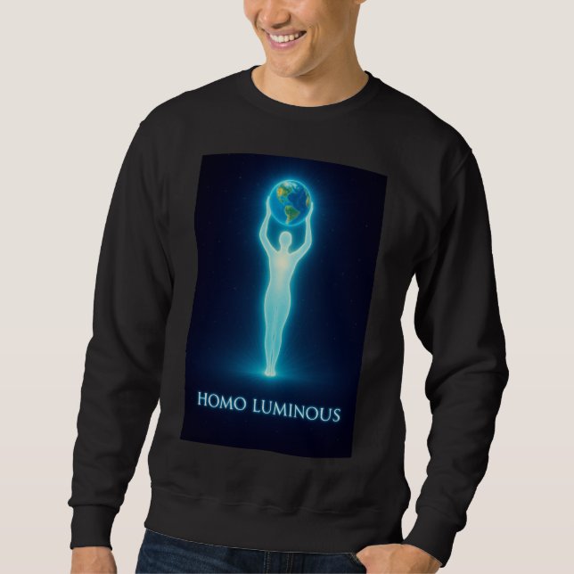 Homo Luminous - The Light Bringer Sweatshirt Men (Devant)