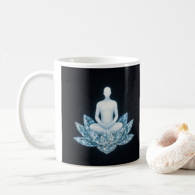 Homo Luminous The Next Human Evolution Mug 11 oz (Avec donut)