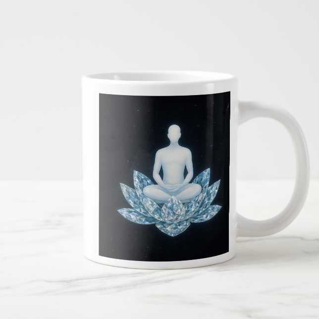 Homo Luminous The Next Human Evolution Mug Jumbo (Droite)