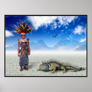 Homo Pholidota Medius - Poster