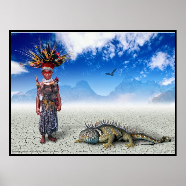 Homo Pholidota Medius - Poster (Devant)