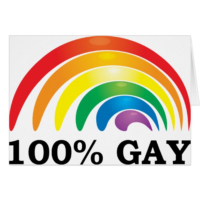 Homosexuel de 100% (Devant horizontal)