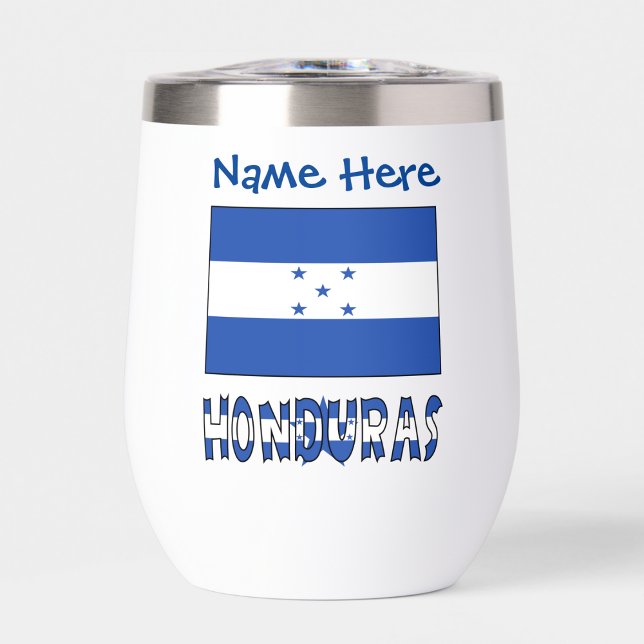 Honduras Drapeau bleu Personnalisation (Créateur téléchargé)