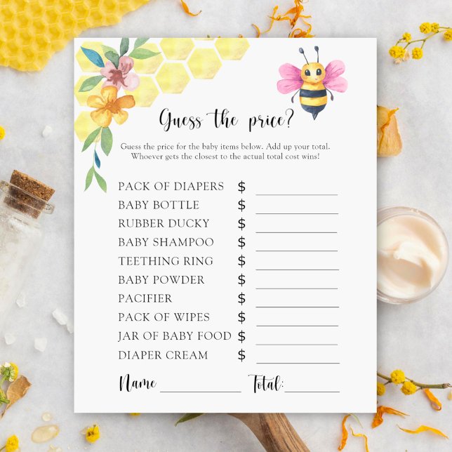 Honey Bee - Devinez le prix ! Jeu (Créateur téléchargé)