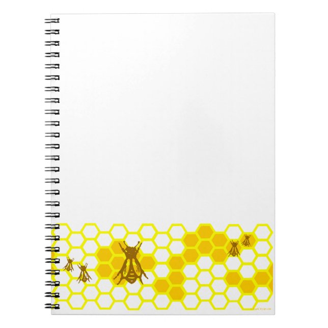 Honey Bee Honeypeb Carnet Motif (Devant)