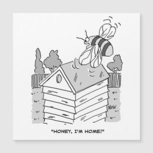 Honey Bee revient à sa ruche