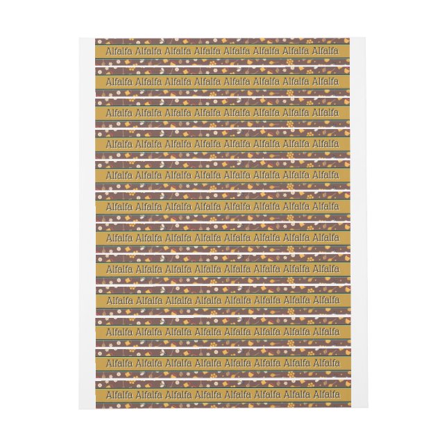 Honey Jar Lid Étiquette de sécurité Dark Alfalfa (Feuille)