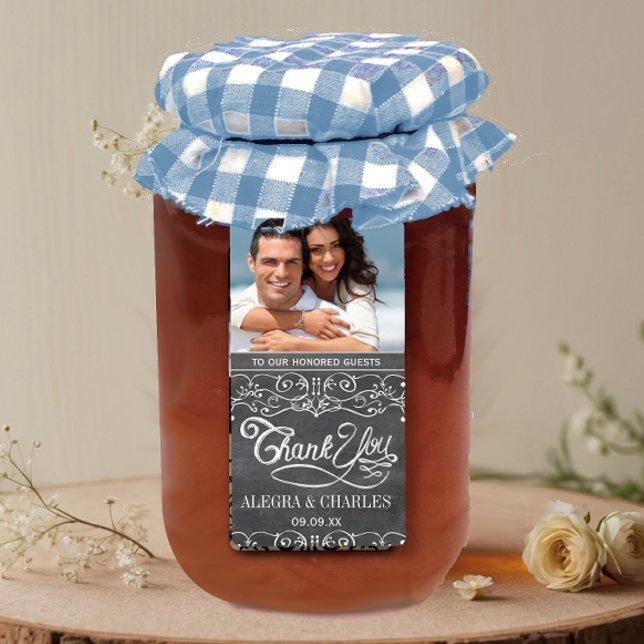 Honey Jelly Jar Étiquette Mariage Jar Favor (Créateur téléchargé)