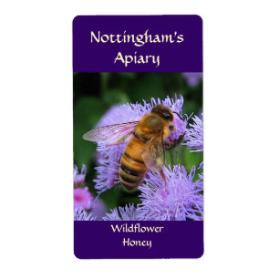 Honeybee Honey Étiquette
