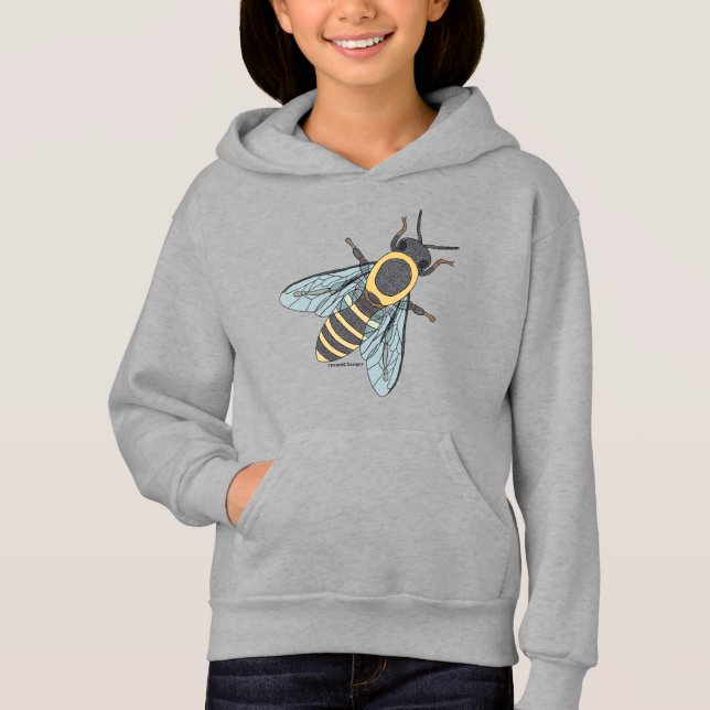 Honeybee (vivid) - Capuche Fille (Devant)