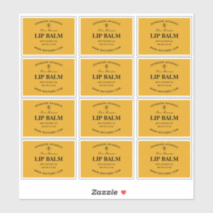 Honeypeb Lip Beeswax Balm Étiquettes