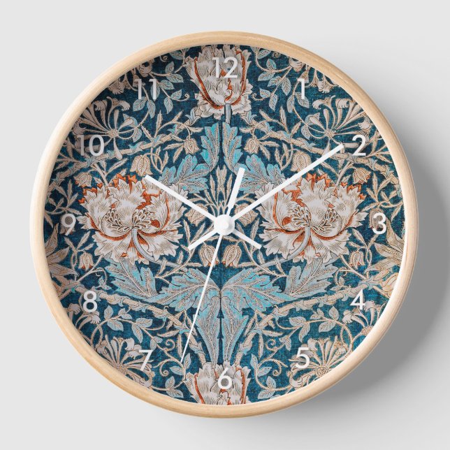 Honeysuckle, horloge William Morris (Recto)