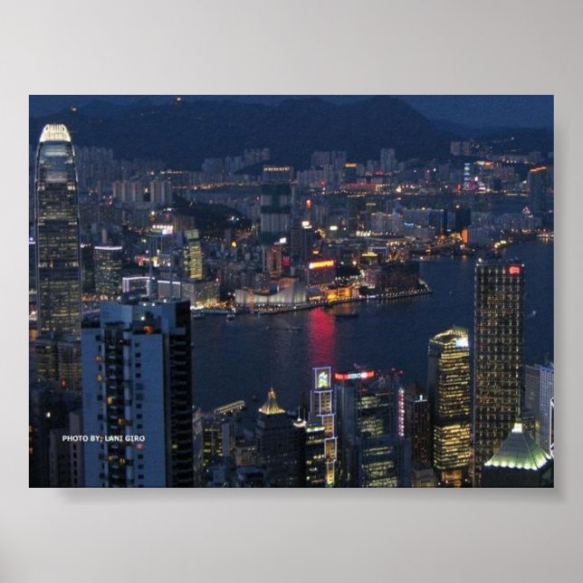 HONG KONG POSTER par LANI GIRO (Devant)