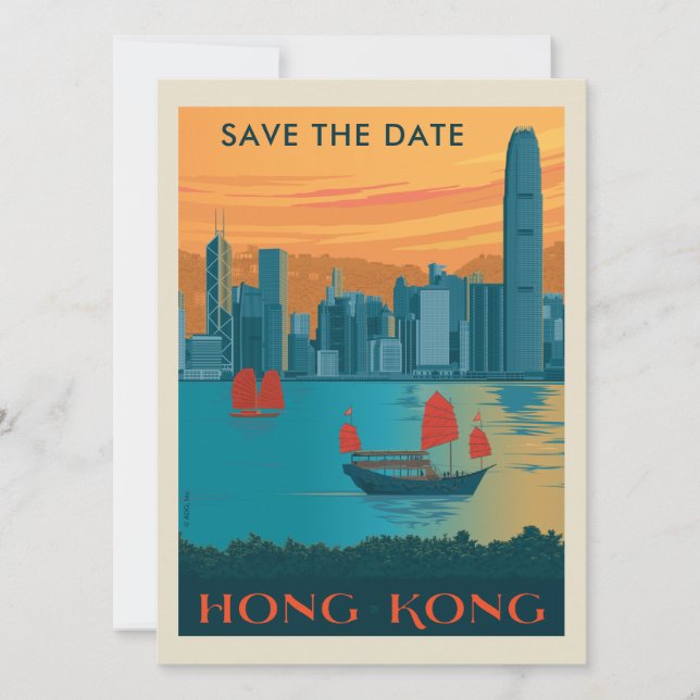 Hong Kong | Save the date (Devant)