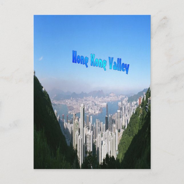 Hong Kong Valley, carte postale (Devant)
