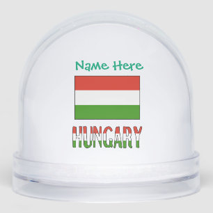 Hongrie Hongroise Drapeau Vert Personnalisé