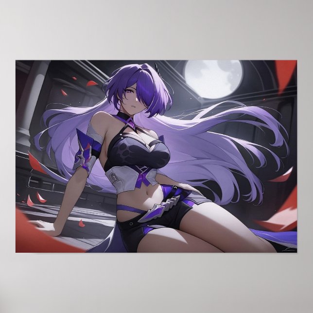 Honkai Star rail Acheron Poster (Devant)