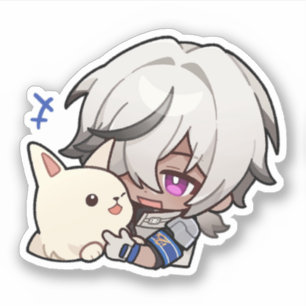 Honkai Star Rail Chibi Arlan Et Sticker Peppy