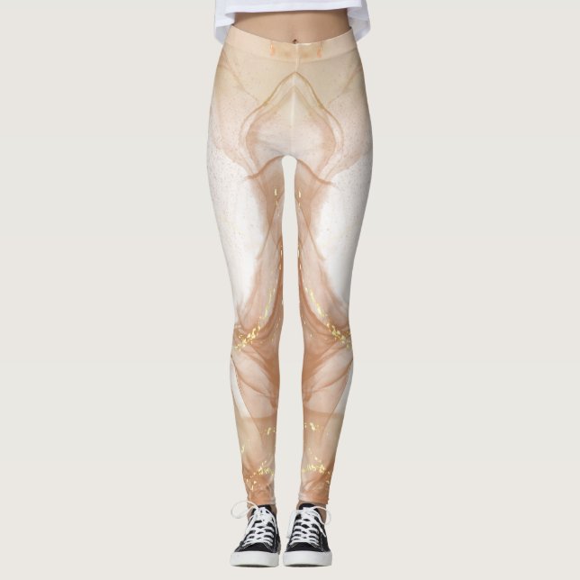 Honnecomb Personnalisé Chic Leggings Motifs (Devant)