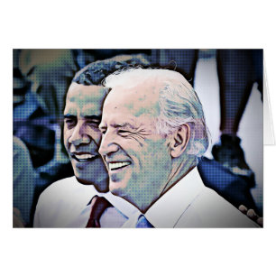 Honneur, dignité et classe, Obama et BIden Card
