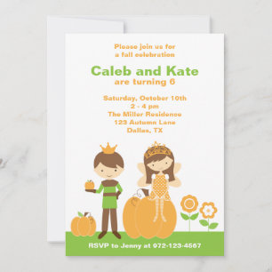 Honneur Prince et Fairy Princesse Invitation