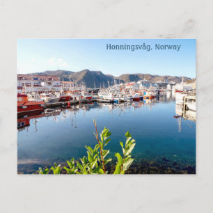 Honningsvag, Norvège, Carte postale