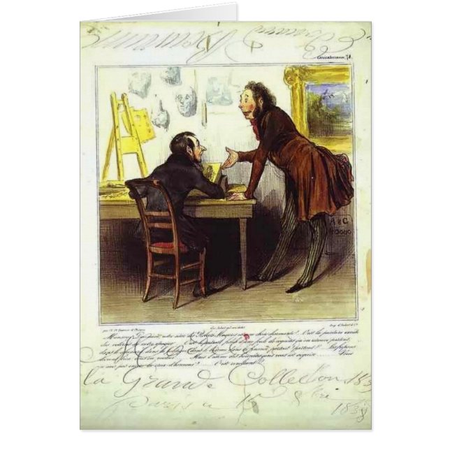Honore Daumier : M. Daumier (Devant)