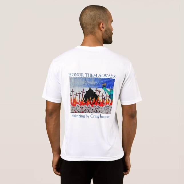 Honore-les toujours T-shirt (Dos entier)