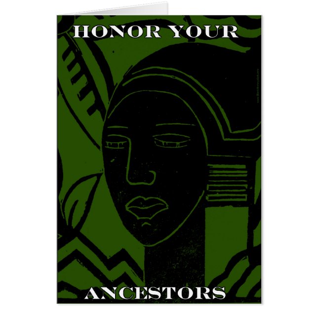 "HONOREZ VOS ANCÊTRES " (Devant)