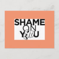 Honte sur ta carte postale