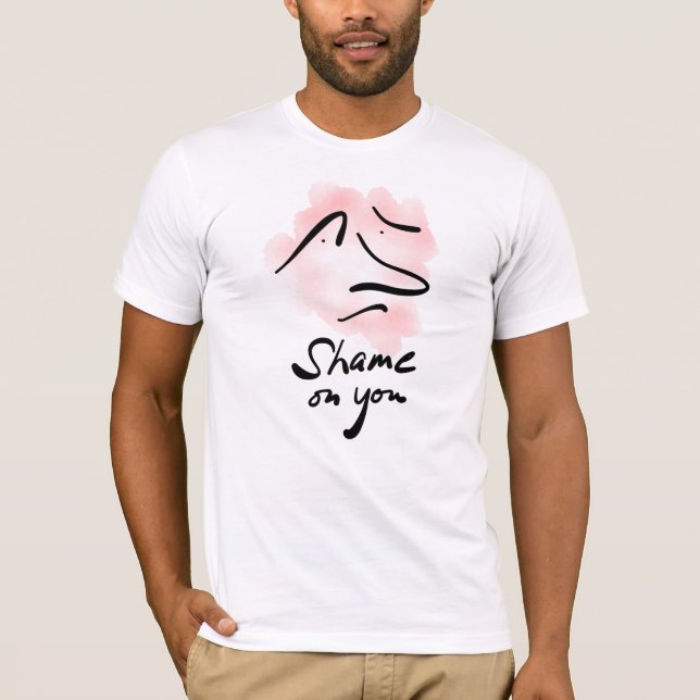 HONTE SUR TOI T'S Men's T-Shirt (Devant)