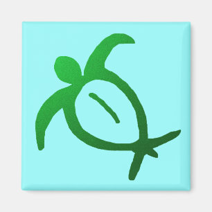 Honu Petroglyph Hawaïen - Magnet