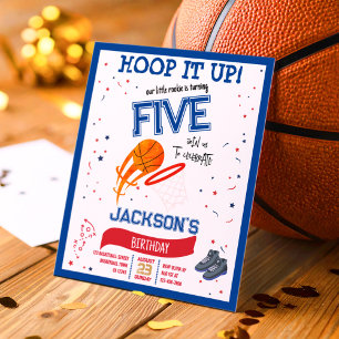 Hoop It Up Rookie Basketball Budget Anniversaire