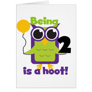 Hoot Owl 2e anniversaire T-shirts et cadeaux