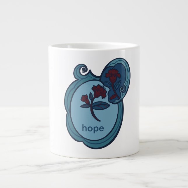 Hope Floral Nature Inspecred Mug (Devant)