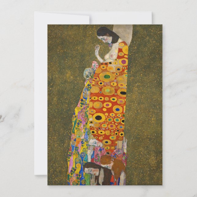 Hope II par Gustav Klimt, Art Nouveau Vintage (Devant)