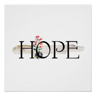 HOPE Inspiration Poster Impression