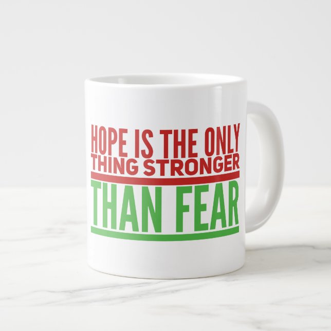 Hope Jumbo Mug (Devant droit)